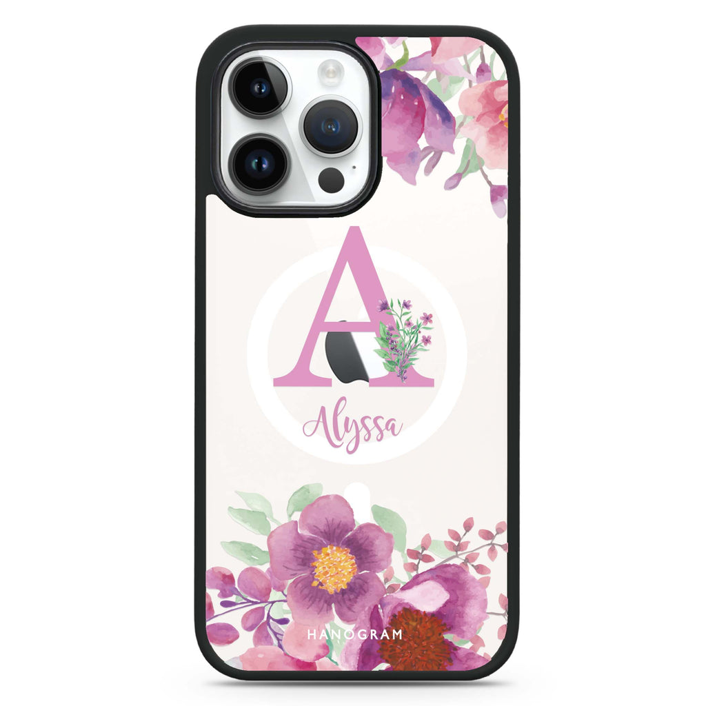 Gorgeous Monogram MagSafe Compatible Impact Guard Bumper Case
