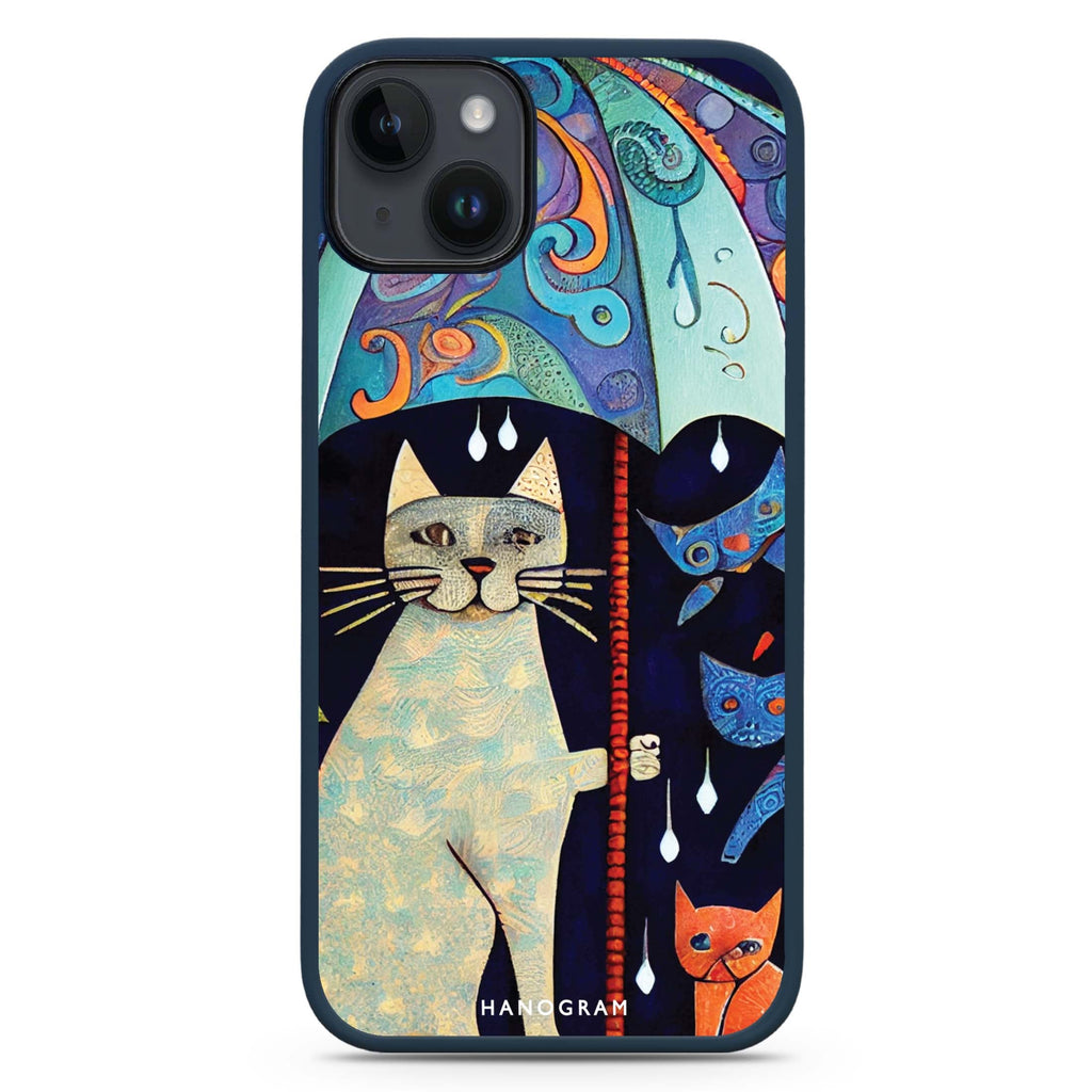 Raining Cat iPhone 14 Plus MagSafe Compatible Impact Guard Bumper Case