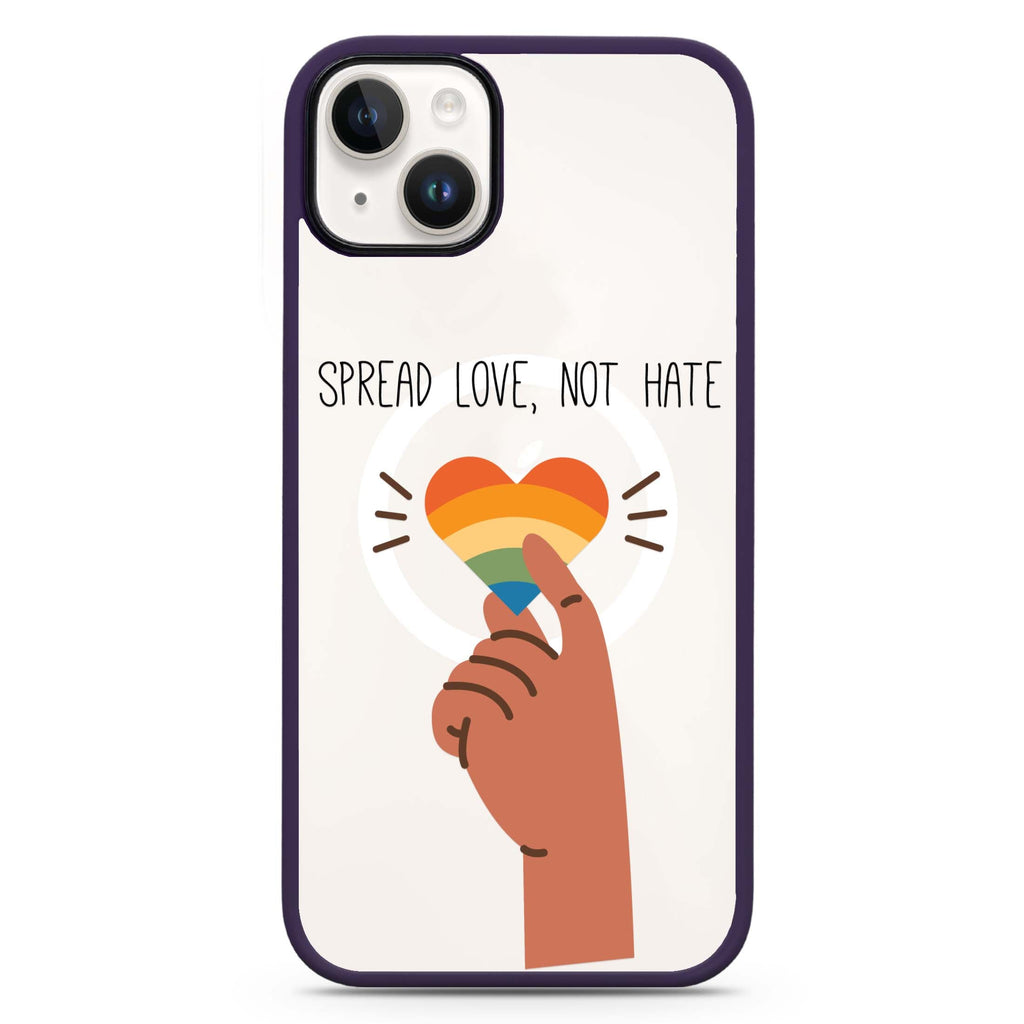 Spread Love iPhone 14 Plus MagSafe Compatible Impact Guard Bumper Case