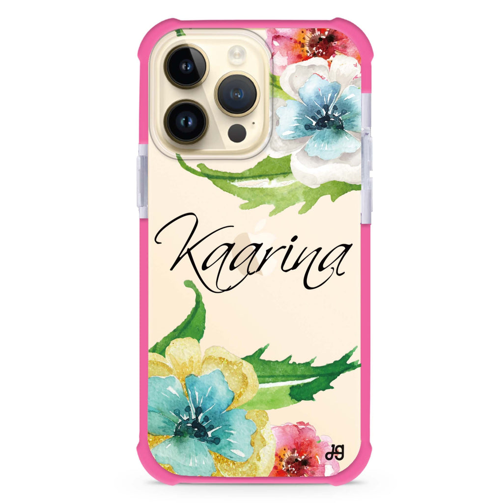 Golden and White Anemones Ultra Shockproof Case