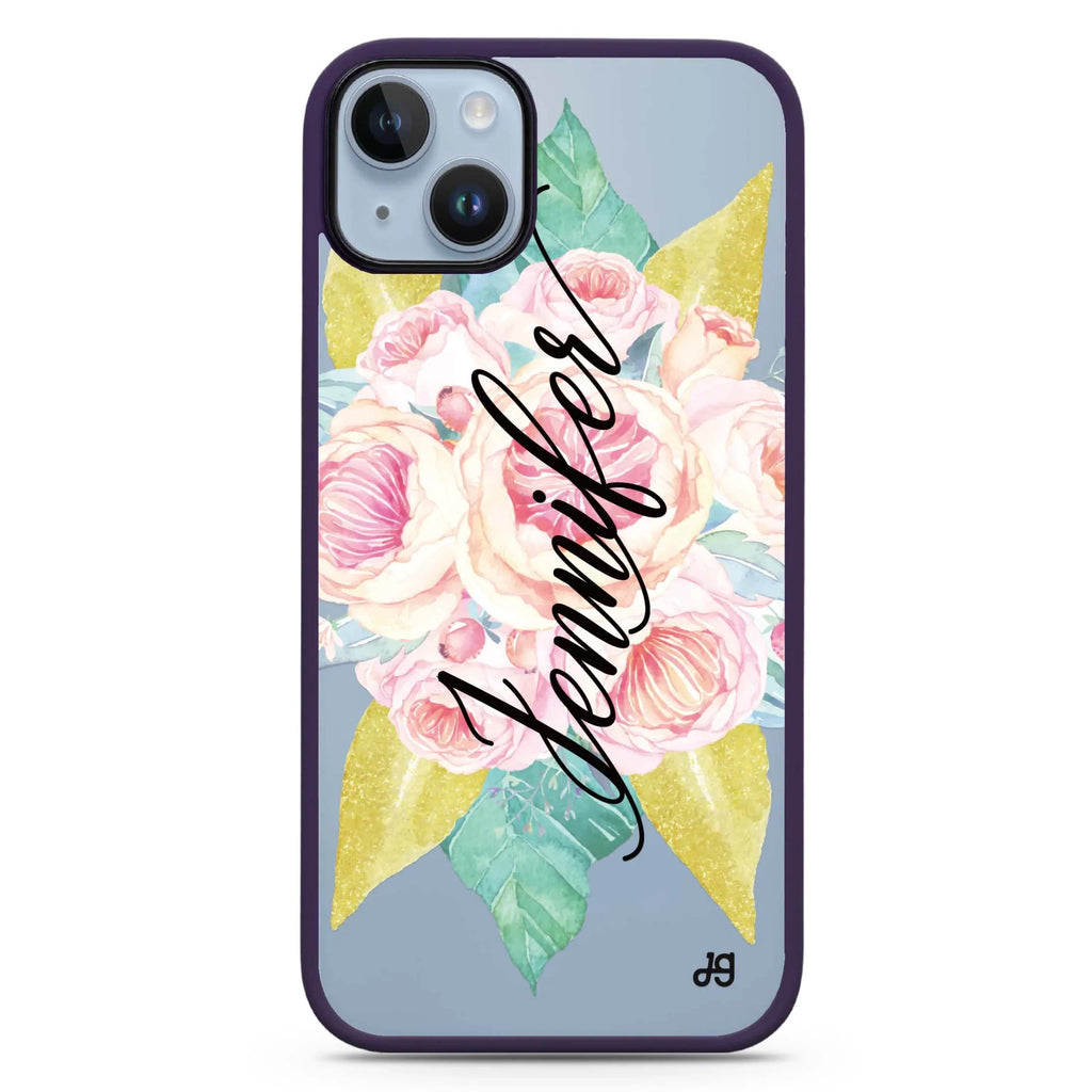 Abloom Rose iPhone 14 Plus MagSafe Compatible Impact Guard Bumper Case