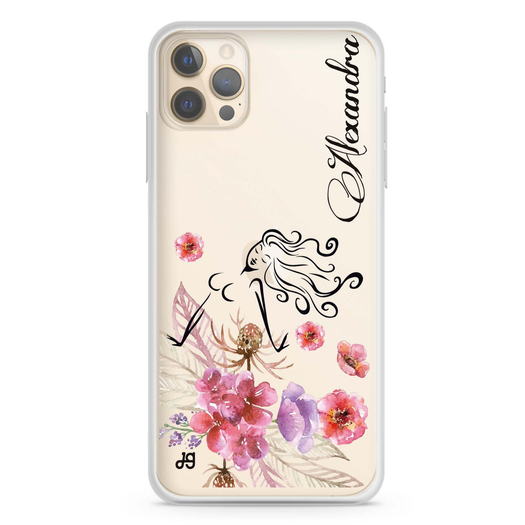 Floral Fairy I iPhone 12 Pro Ultra Clear Case
