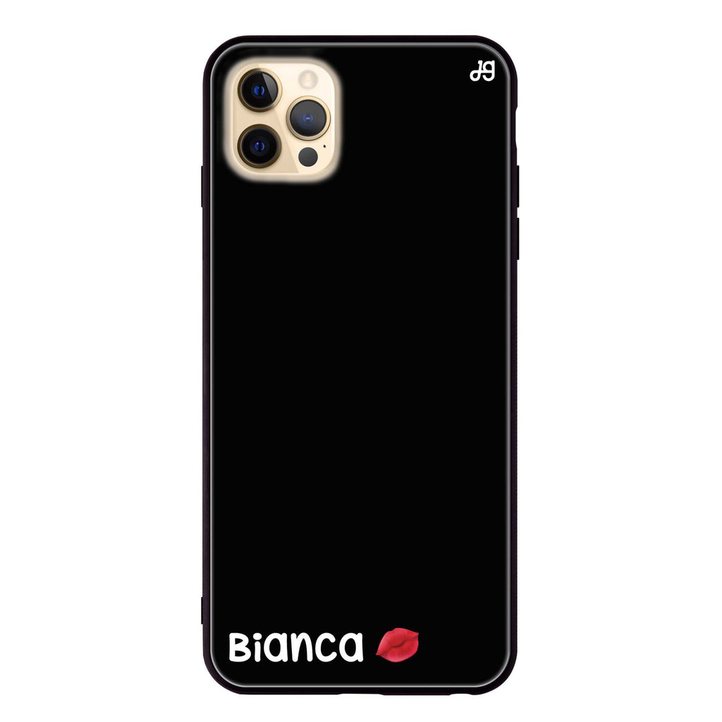 A Kiss iPhone 12 Pro Glass Case