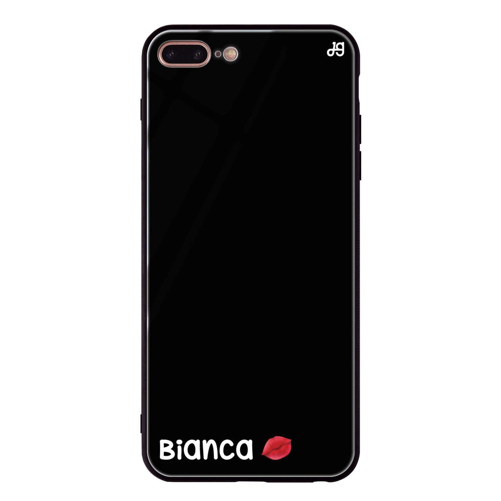 A Kiss iPhone 7 Plus Glass Case