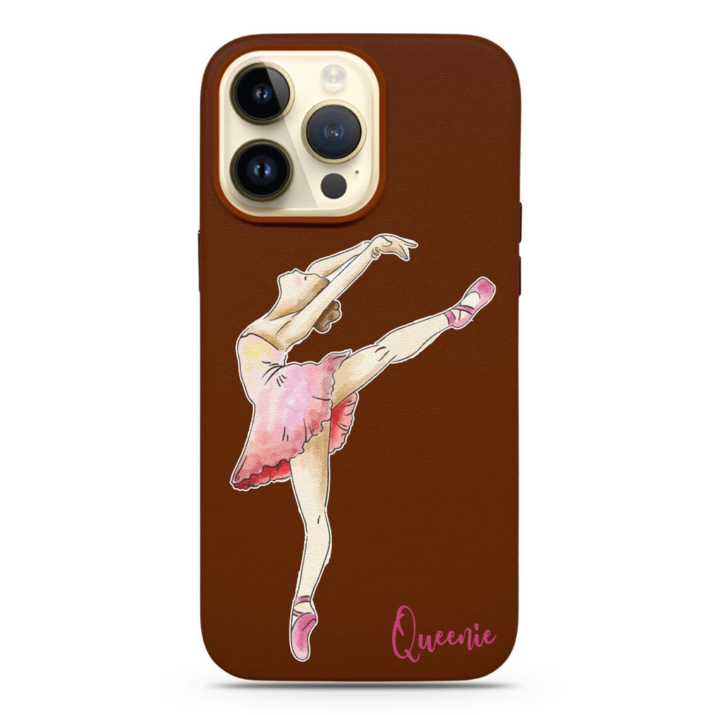 Baller Girl MagSafe Leather Case