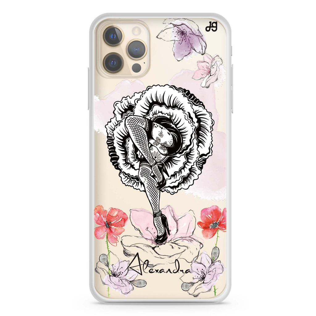 Dancing Flora iPhone 12 Pro Max Ultra Clear Case