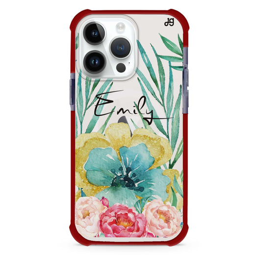 The Great Golden Flower MagSafe Compatible Ultra Shockproof Case