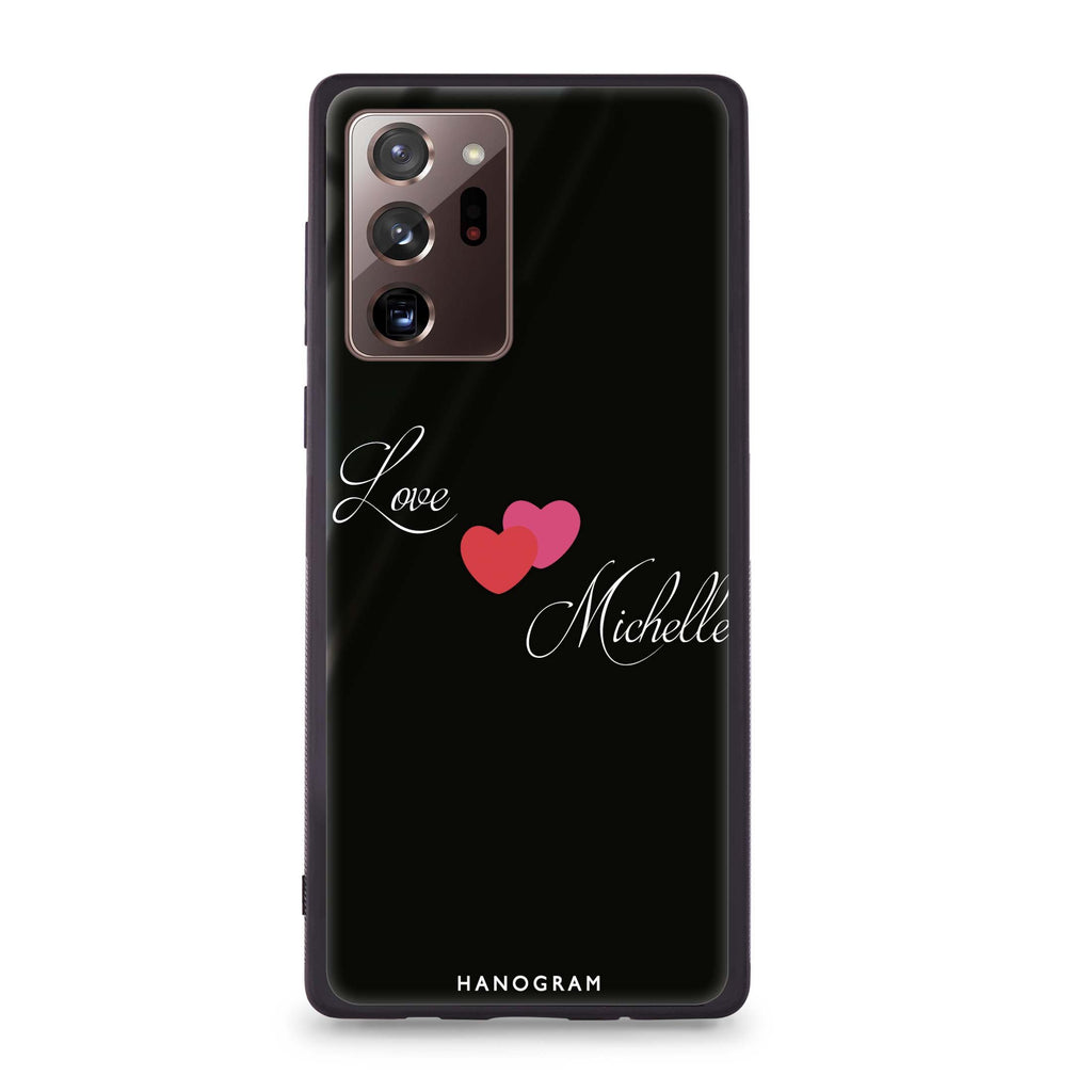 Sweet Heart Samsung Note 20 Ultra Glass Case