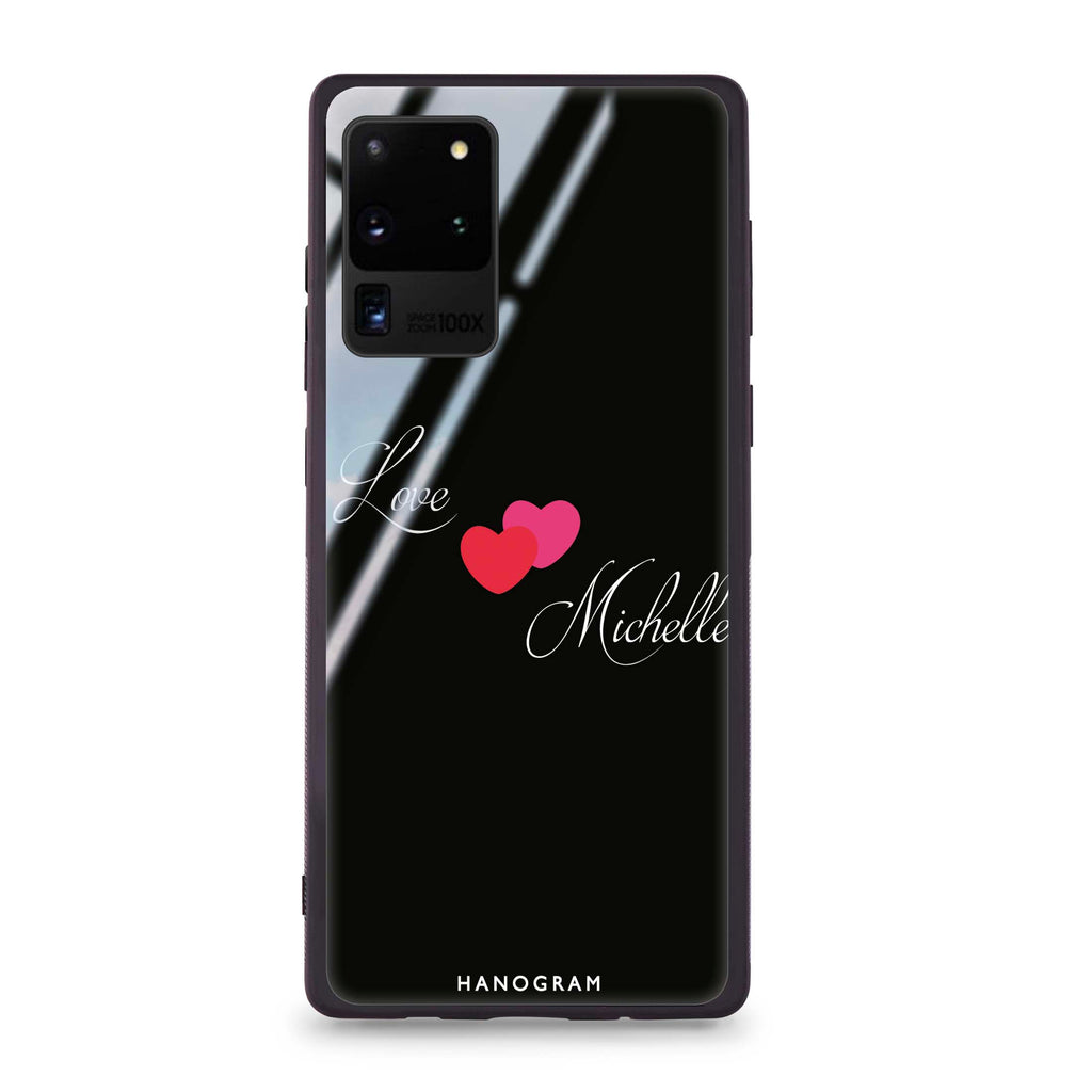 Sweet Heart Samsung S20 Ultra Glass Case