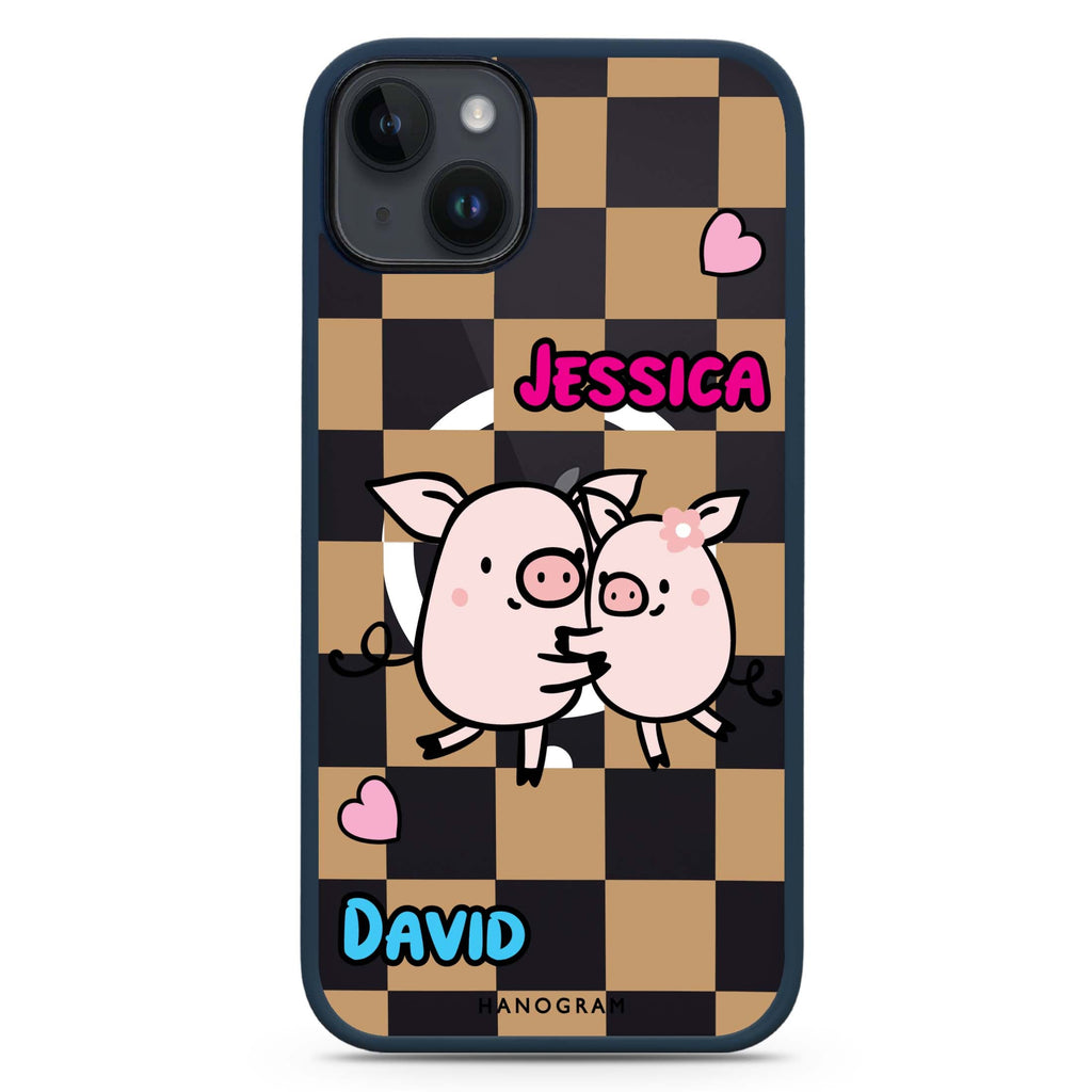 Love Pig iPhone 14 Plus MagSafe Compatible Impact Guard Bumper Case