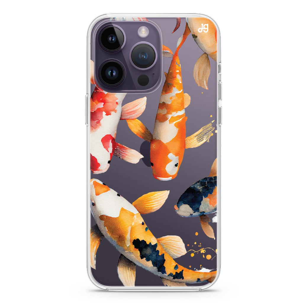 Koi fish iPhone 13 Pro Ultra Clear Case
