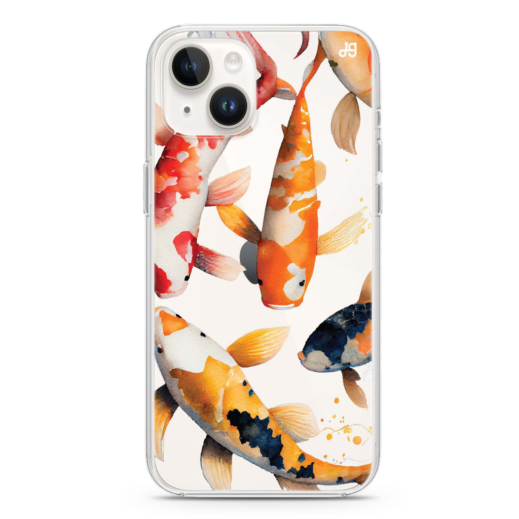 Koi fish iPhone 13 Ultra Clear Case