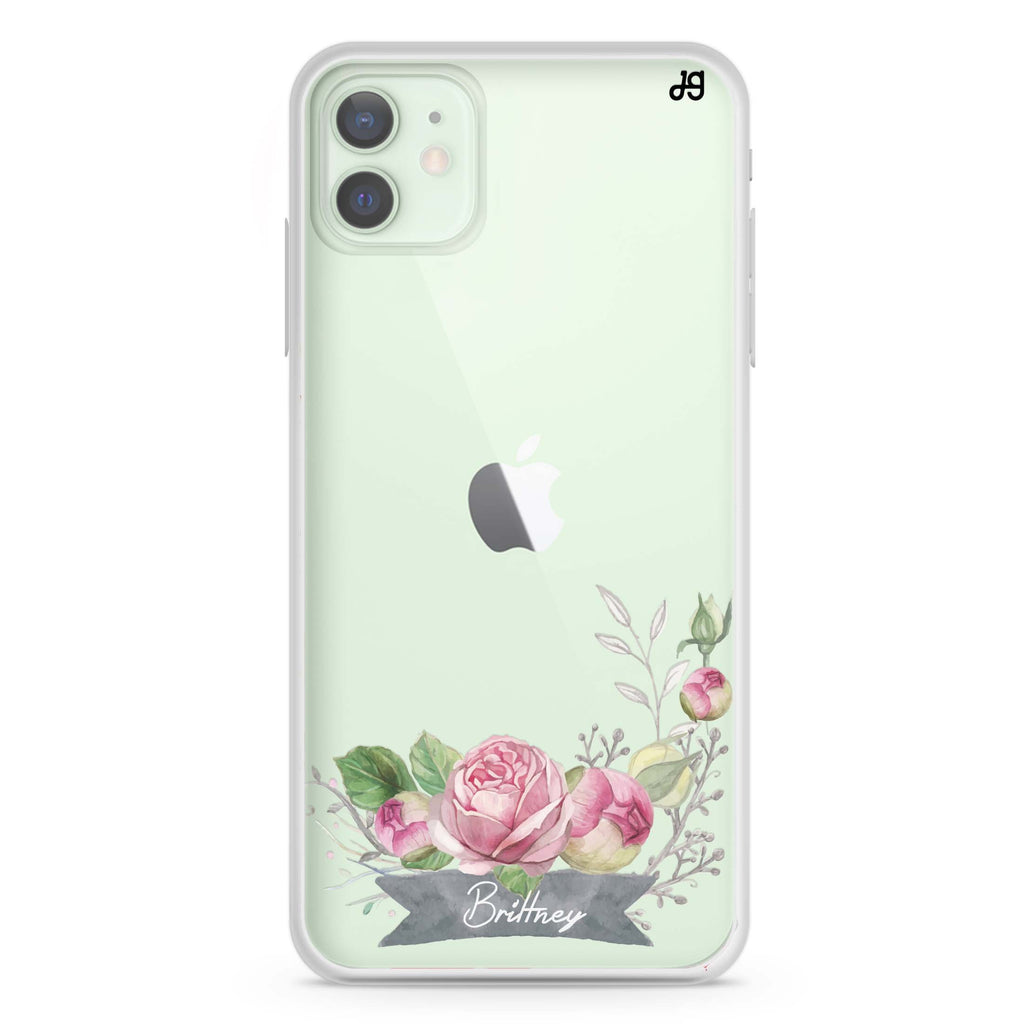 Ribbon & Floral iPhone 12 Ultra Clear Case