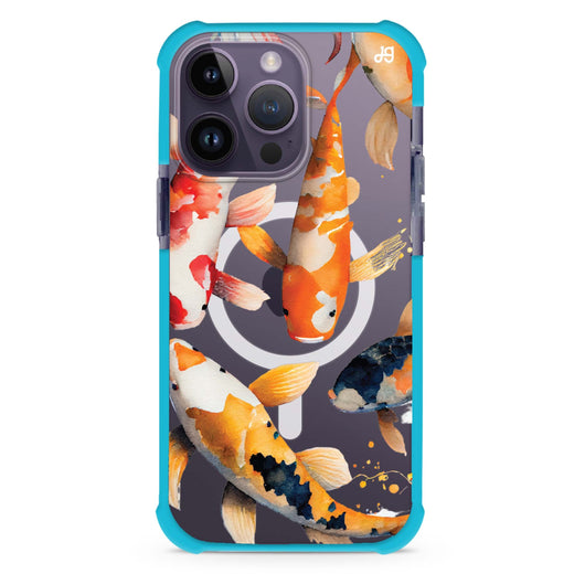 Koi fish MagSafe Compatible Ultra Shockproof Case