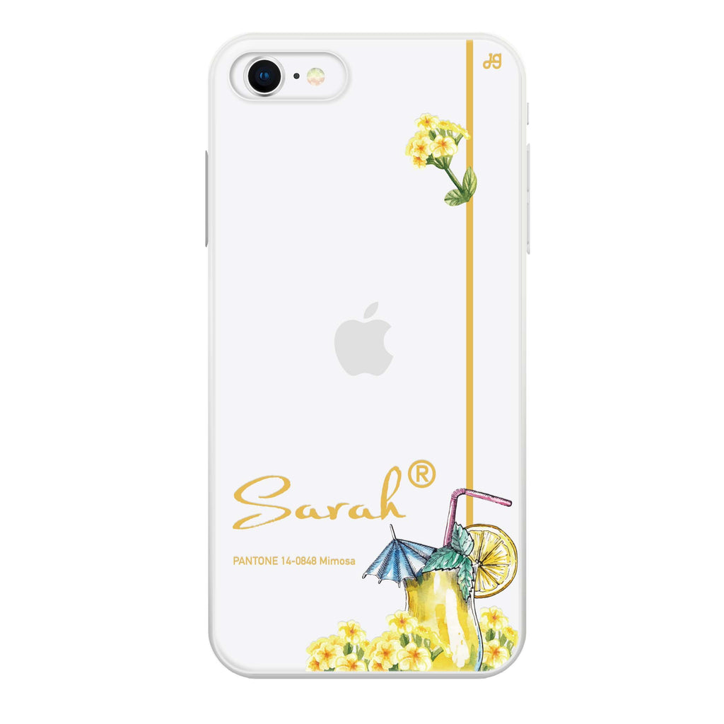 #14-0848 Mimosa II iPhone SE Ultra Clear Case