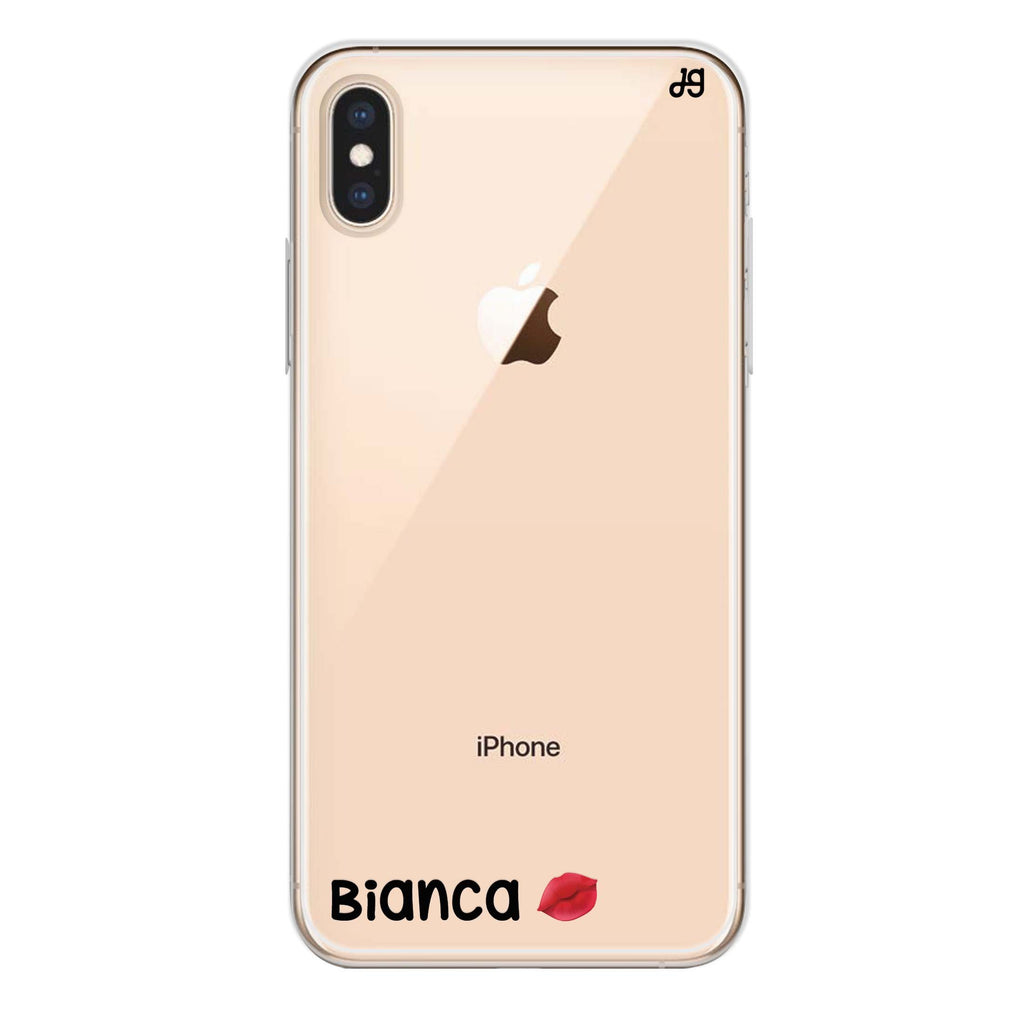 A Kiss iPhone XS Ultra Clear Case