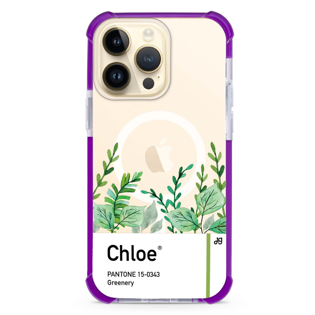 #15-0343 Greenery I MagSafe Compatible Ultra Shockproof Case