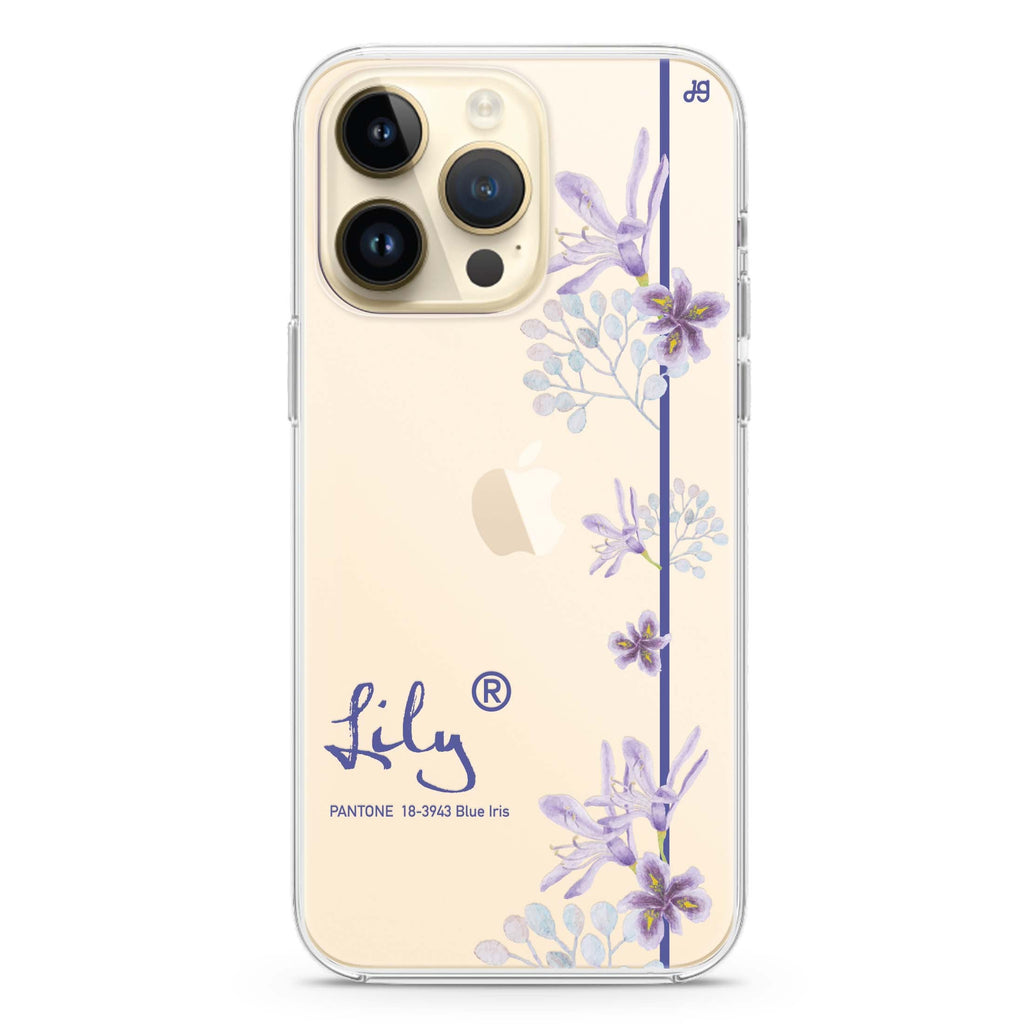 #18-3943 Blue Iris II iPhone 13 Pro Max Ultra Clear Case