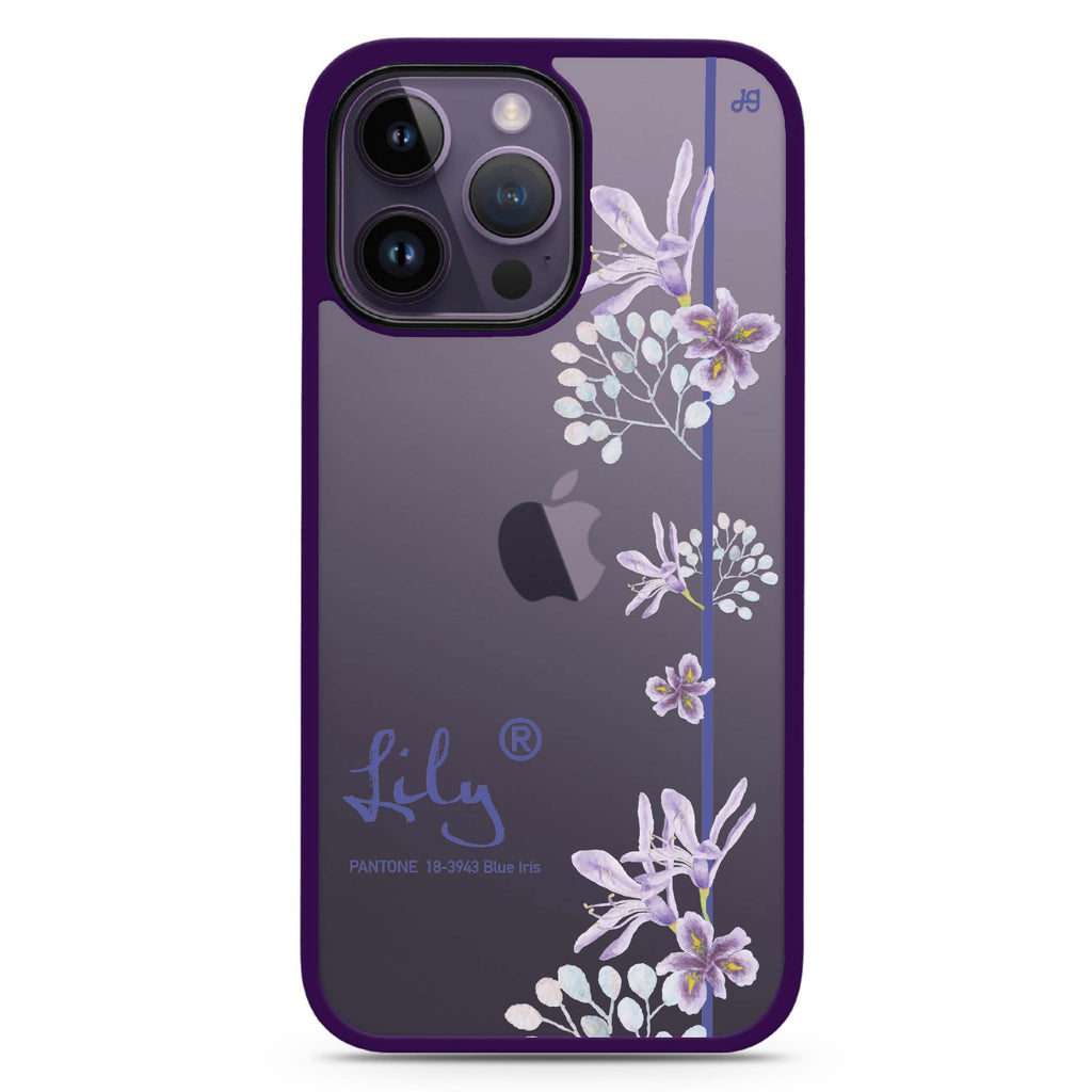 #18-3943 Blue Iris II iPhone 13 Pro Impact Guard Bumper Case
