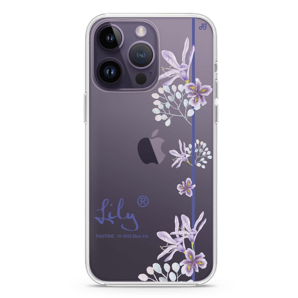 #18-3943 Blue Iris II iPhone 13 Pro Max Ultra Clear Case