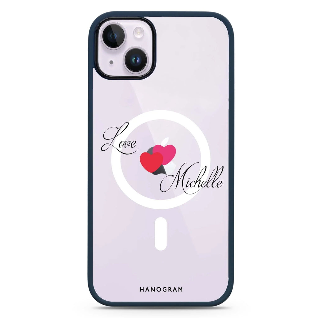 Sweet Heart iPhone 14 Plus MagSafe Compatible Impact Guard Bumper Case