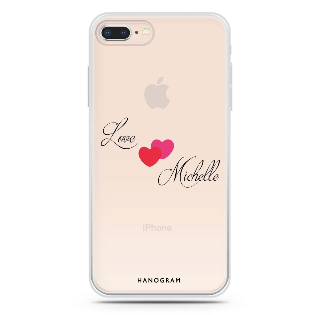 Sweet Heart iPhone 8 Ultra Clear Case