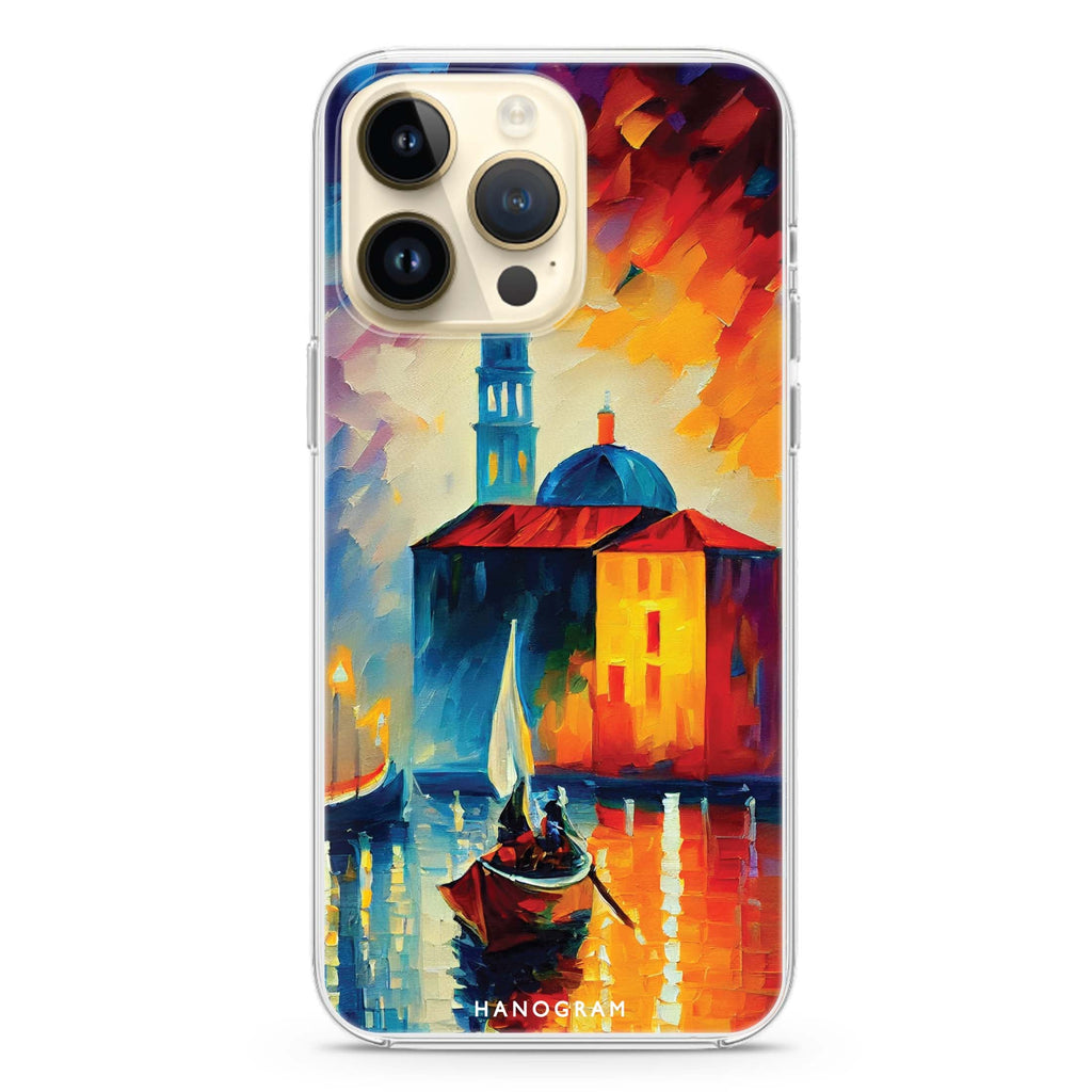 A Boat in Italy iPhone 14 Pro Ultra Clear Case