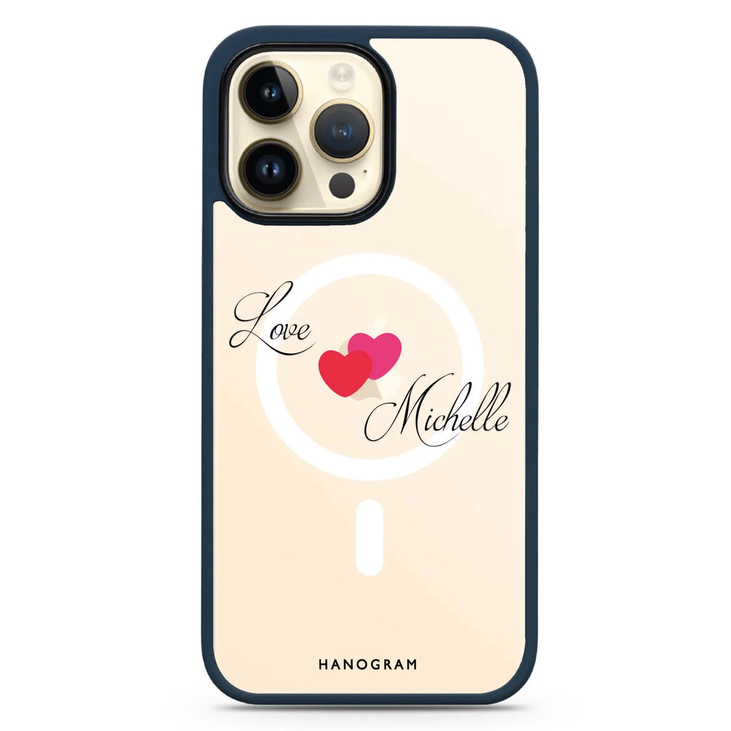 Sweet Heart MagSafe Compatible Impact Guard Bumper Case