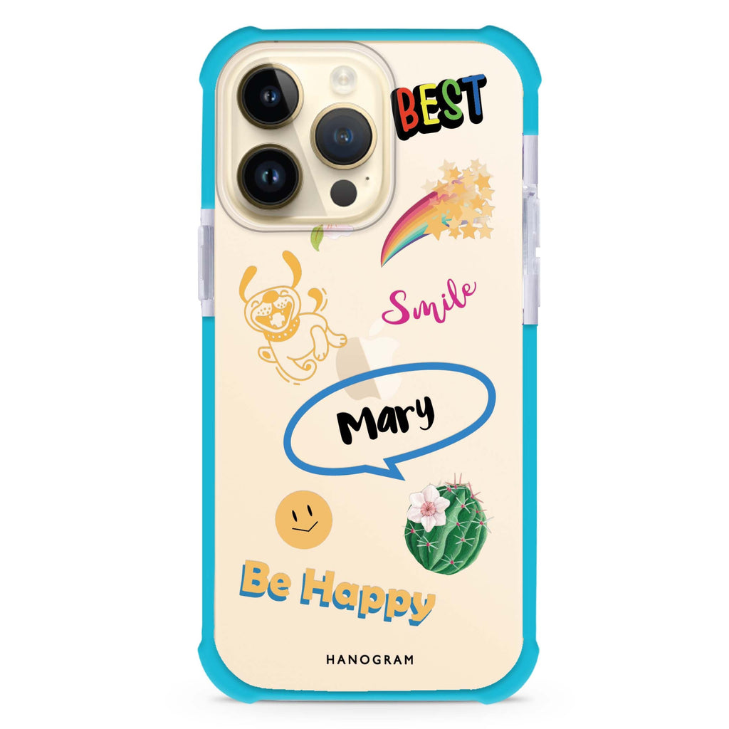 Positive Sticker Ultra Shockproof Case