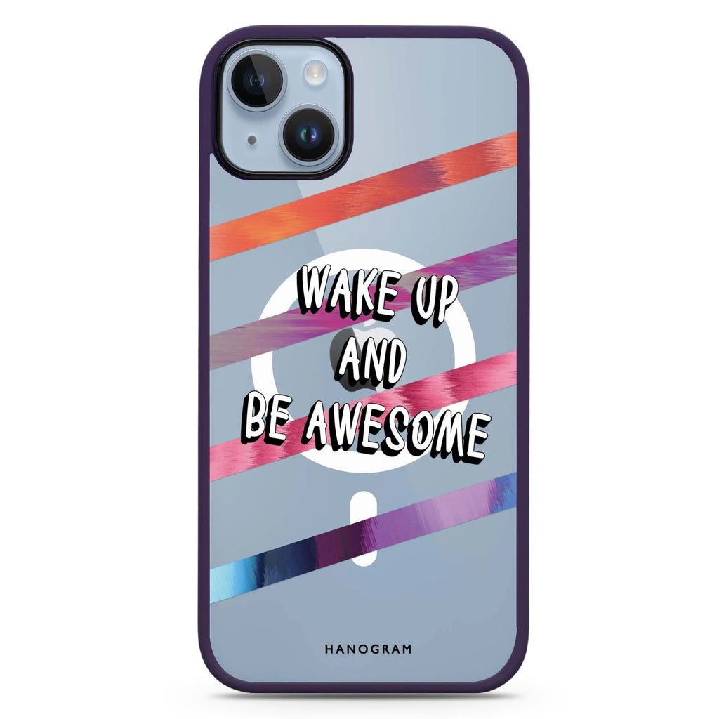 Wake up iPhone 14 Plus MagSafe Compatible Impact Guard Bumper Case
