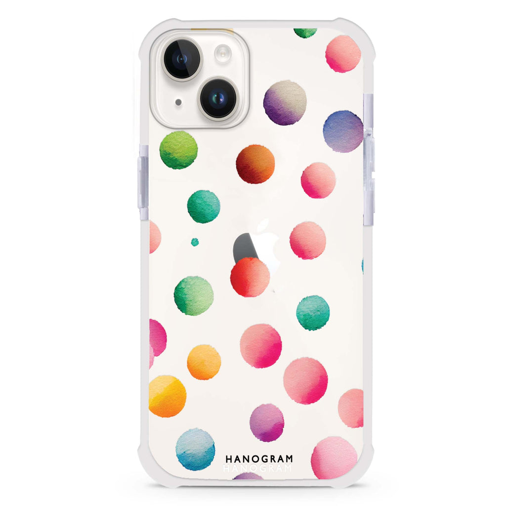 Watercolour Polka Dot iPhone 13 Ultra Shockproof Case