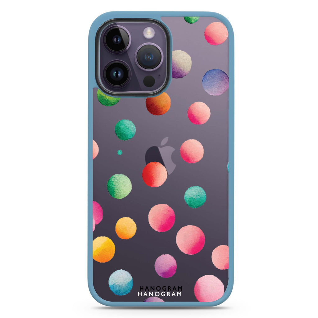 Watercolour Polka Dot Impact Guard Bumper Case