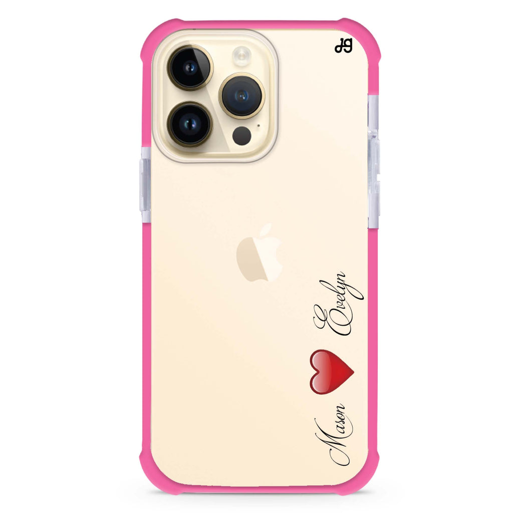 You & Me iPhone 12 Pro Max Ultra Shockproof Case