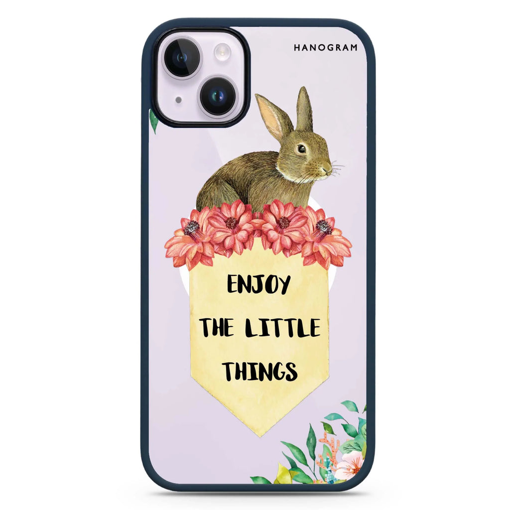 Enjoy the little things iPhone 14 Plus MagSafe Compatible Impact Guard Bumper Case