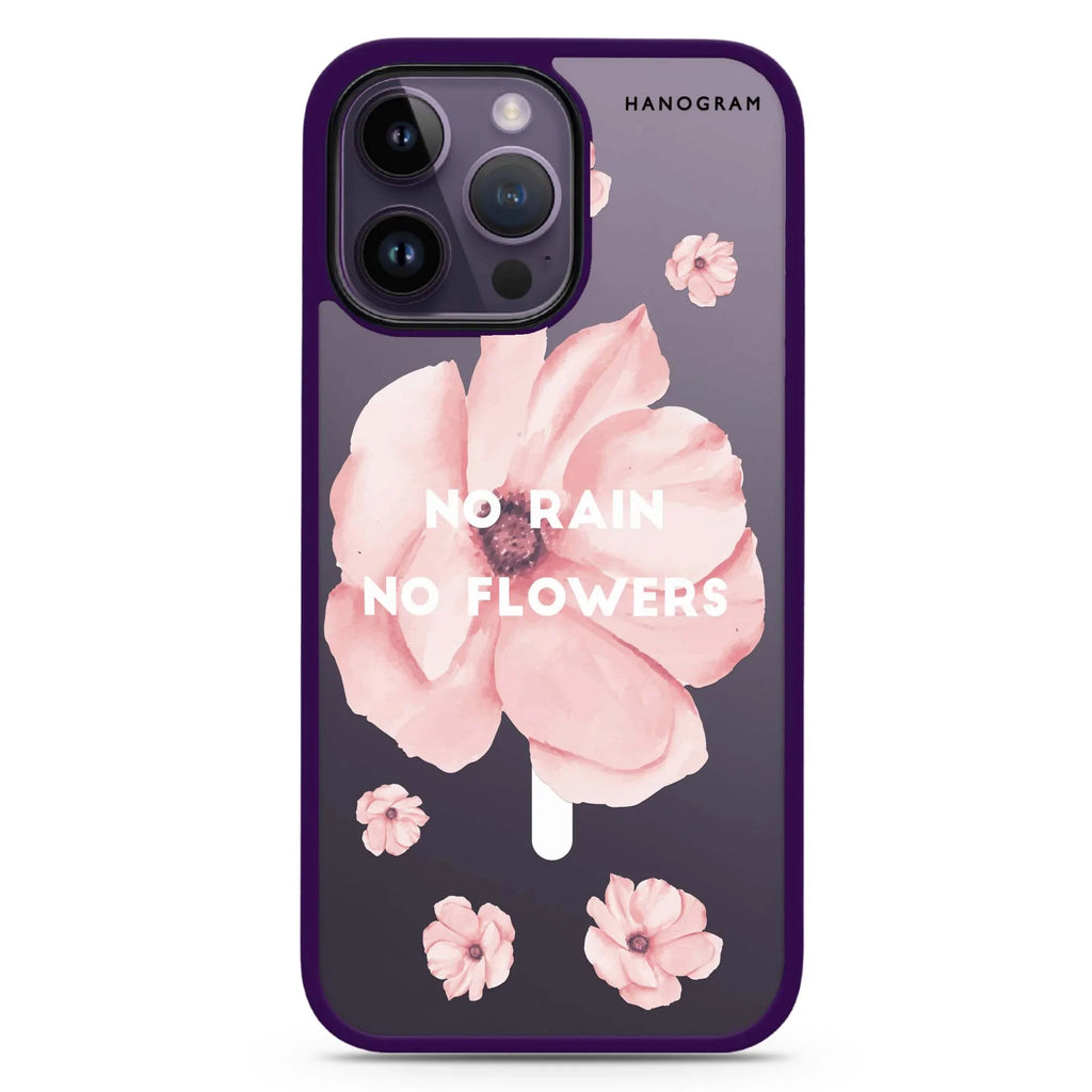 No rain No flowers MagSafe Compatible Impact Guard Bumper Case