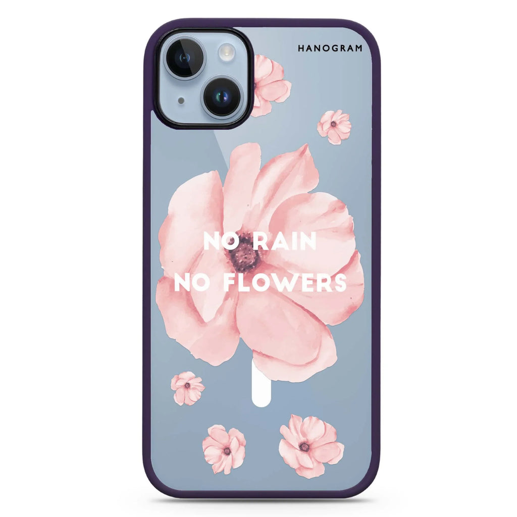 No rain No flowers iPhone 14 Plus MagSafe Compatible Impact Guard Bumper Case