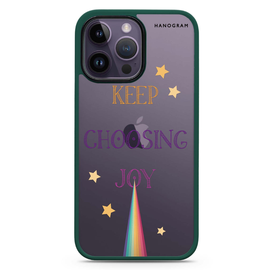 Keep choosing joy Impact Guard Bumper Case