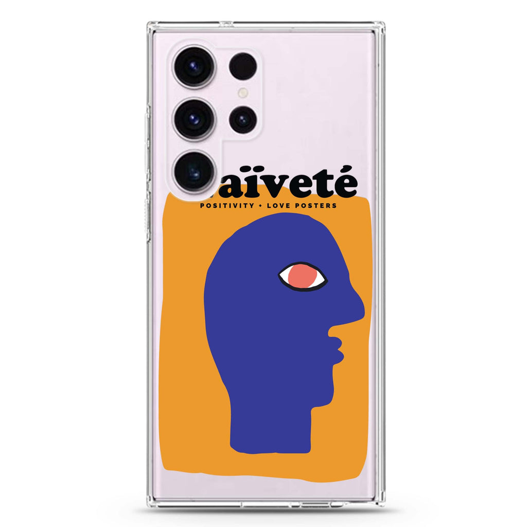 Naïveté Samsung Galaxy S26/S25/S24/S23/S22 Ultra ultra clear case, transparent design, main view