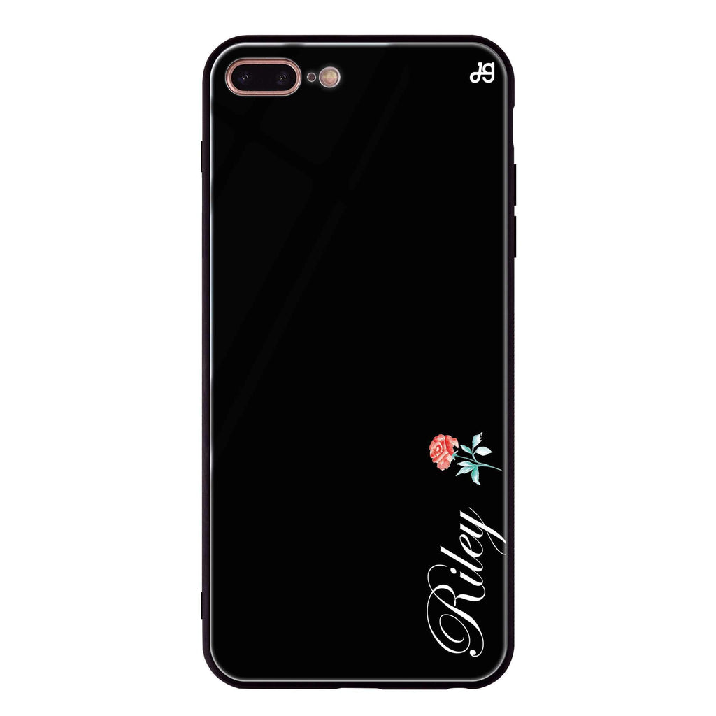 Little Flower II iPhone 8 Plus Glass Case