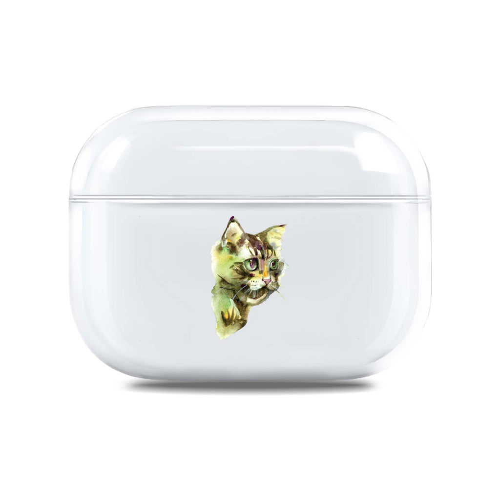 Watercolour Cat AirPods Pro Case
