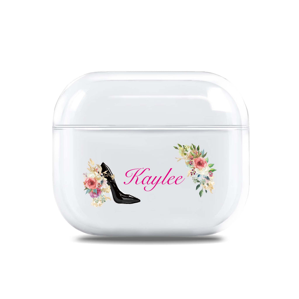 Romantic Pink Flowers AirPods 3 Case