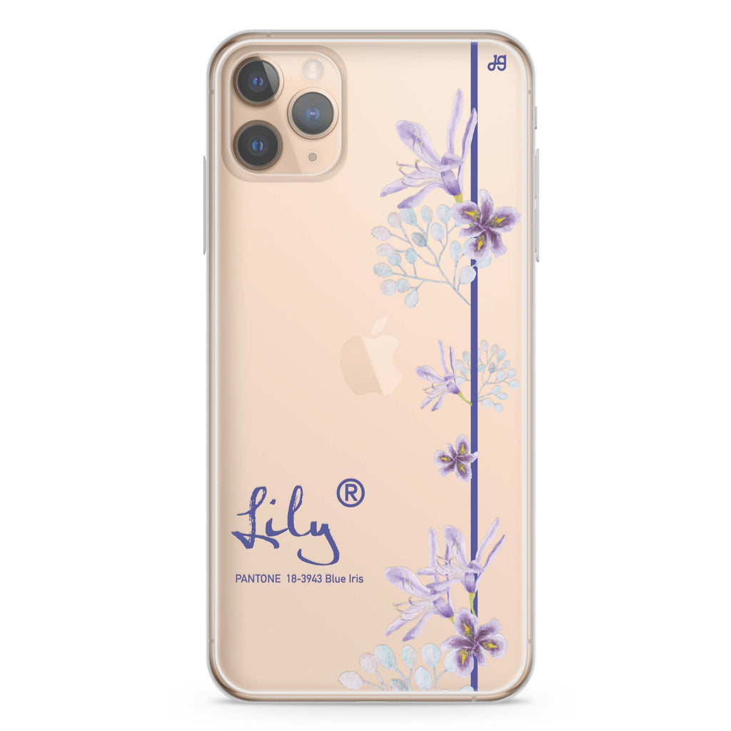 #18-3943 Blue Iris II iPhone 11 Pro Max Ultra Clear Case