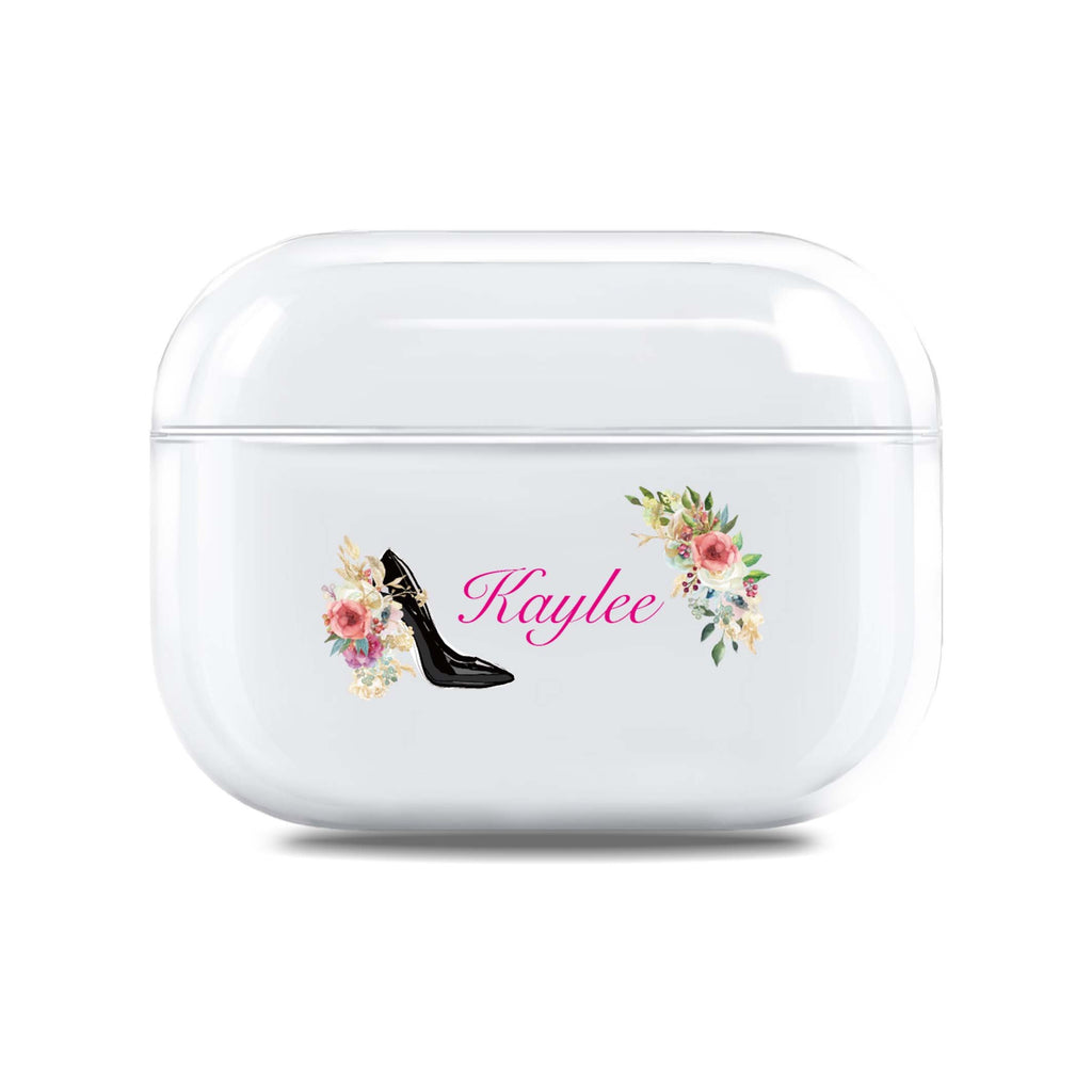 Romantic Pink Flowers AirPods Pro Case