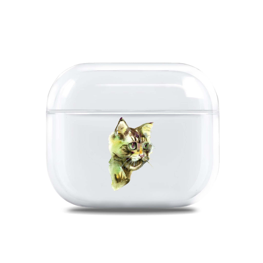 Watercolour Cat AirPods 3 Case