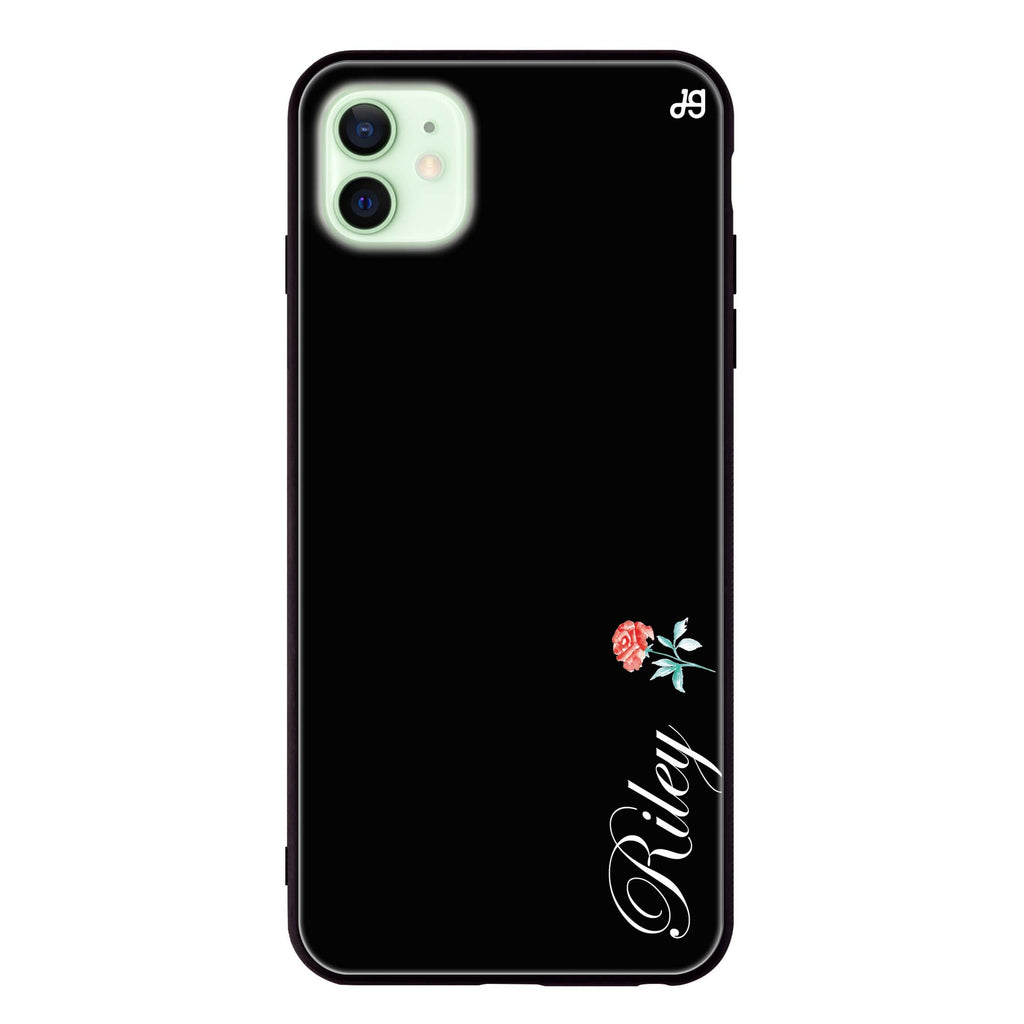 Little Flower II iPhone 12 Glass Case