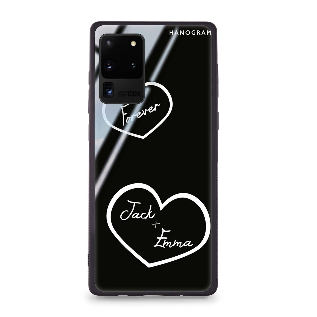 Sweet Heart II Samsung Glass Case
