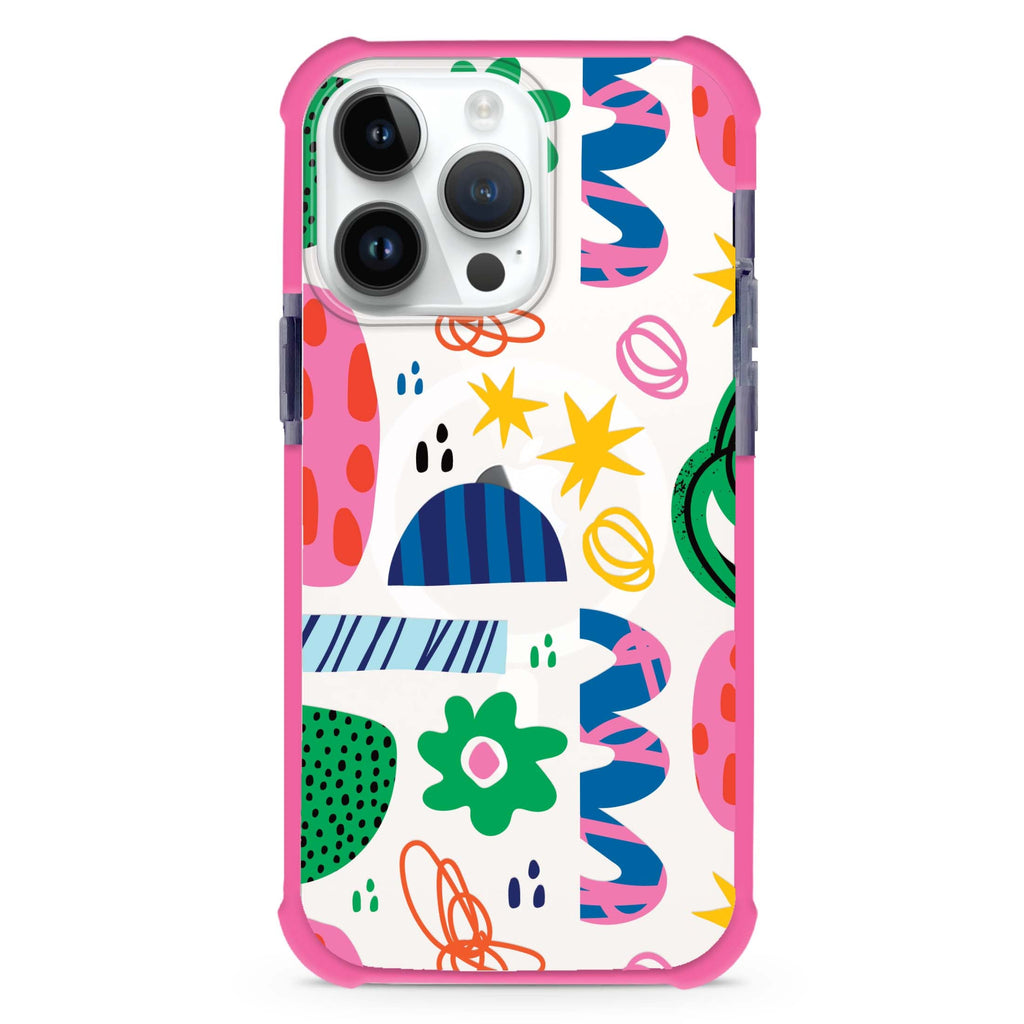 Abstract Drawing by Joe MagSafe Compatible Ultra Shockproof Case