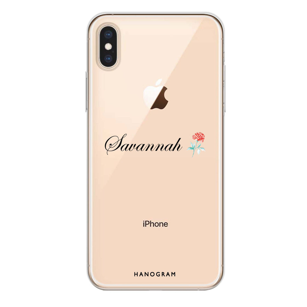 Little Flower iPhone XS Max Ultra Clear Case