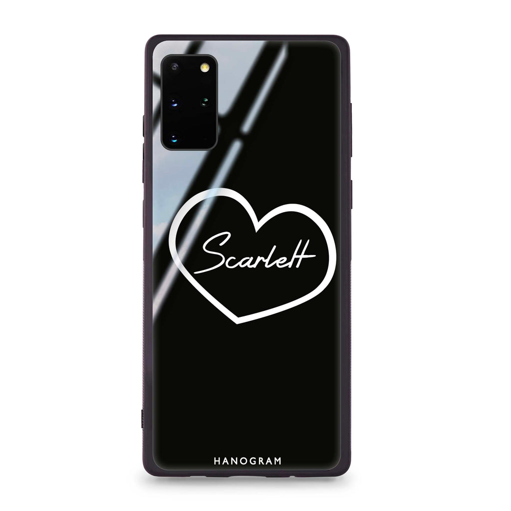 Sweet Heart Samsung S20 Plus Glass Case