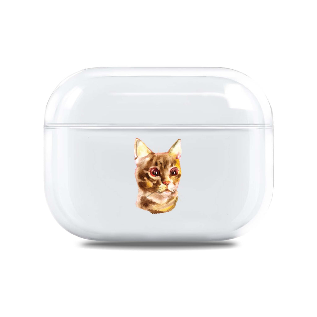 Watercolour Cat AirPods Pro Case